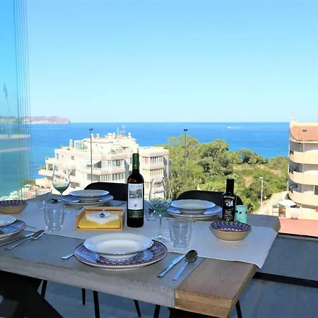 6M Calpe Beach II Con 2 Dormitorios Y Parking Lägenhet Calpe